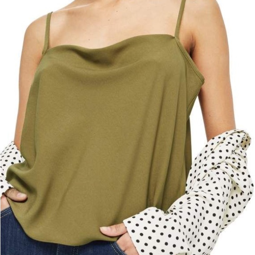 Topshop cowl neck camisole NWOT
